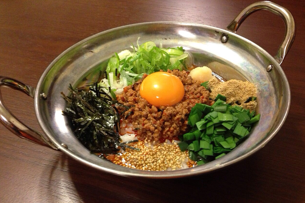 〆のイチオシは台湾まぜ飯!